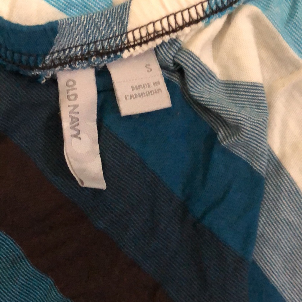 Old Navy Peplum Cotton Top - Picture 6 of 7